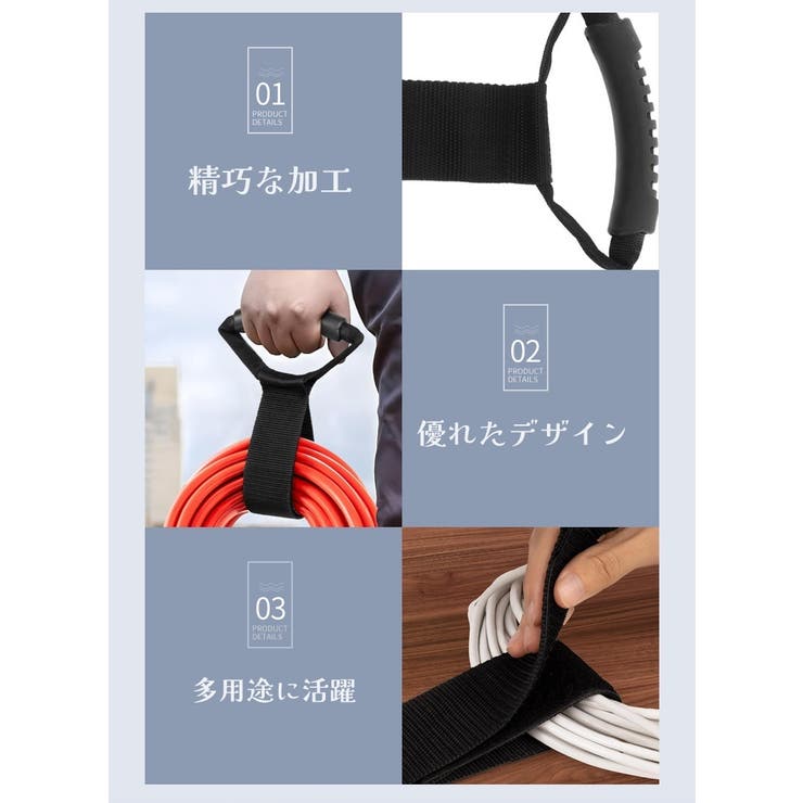 ケーブルホルダー コードホルダー 結束バンド | PlusNao | 詳細画像6 