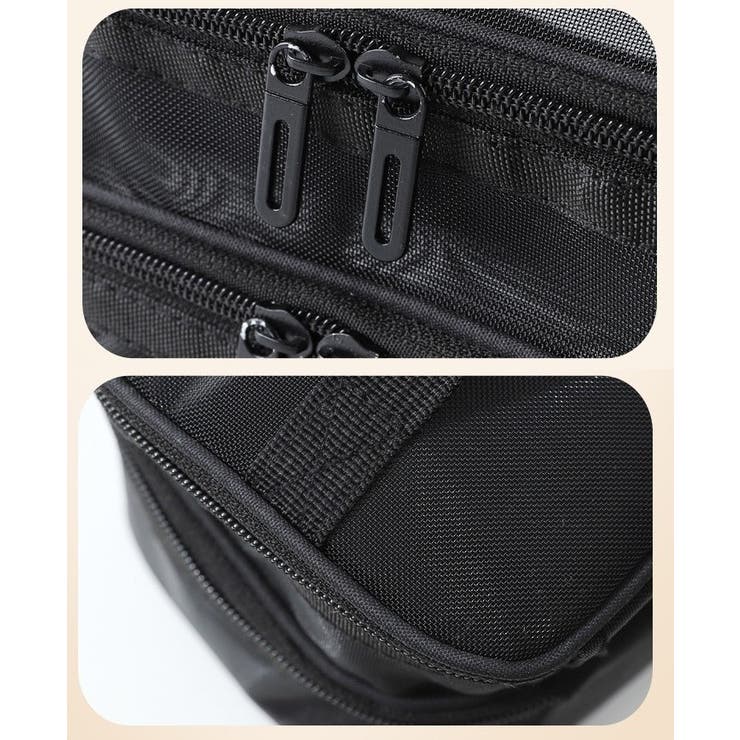 化粧ポーチ コスメポーチ 2層 | PlusNao | 詳細画像18 