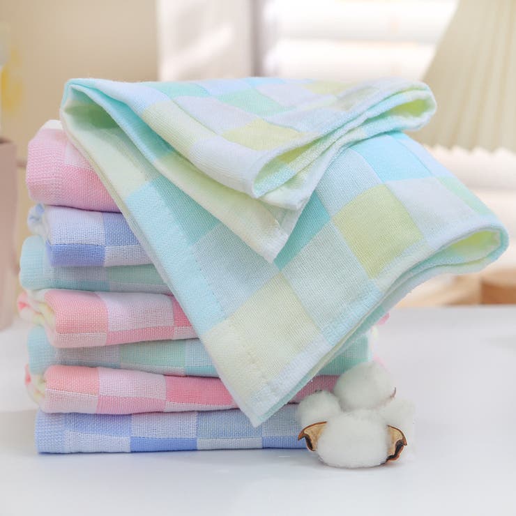 フェイスタオル ガーゼタオル 洗顔タオル | PlusNao | 詳細画像4 