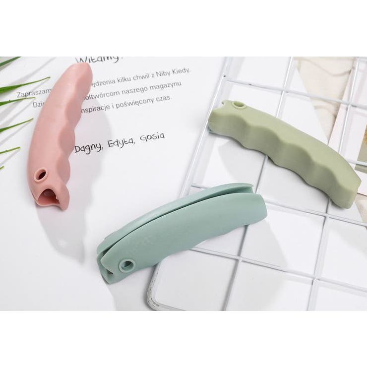 買い物袋グリップ 3個 シリコン製 | PlusNao | 詳細画像4 