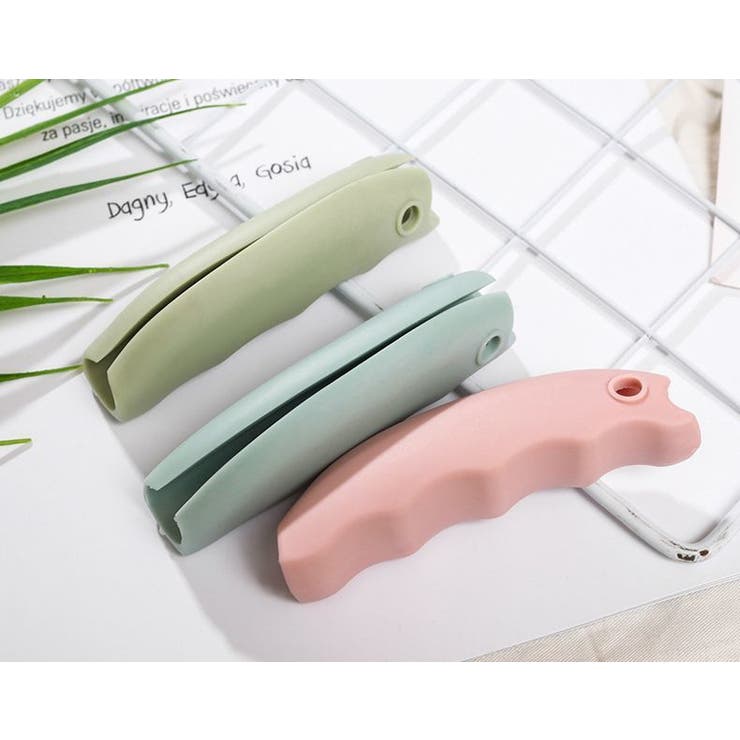 買い物袋グリップ 3個 シリコン製 | PlusNao | 詳細画像6 