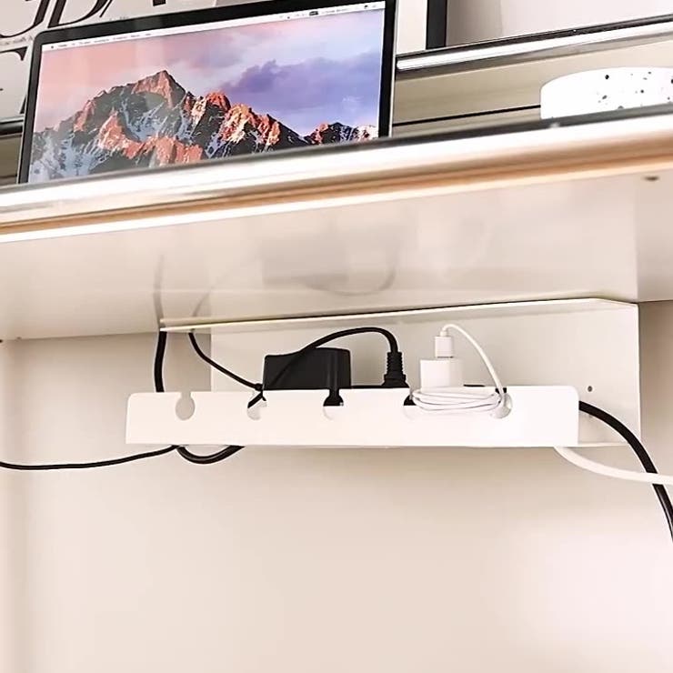 ケーブルトレー コンセントボックス 机下 | PlusNao | 詳細画像4 