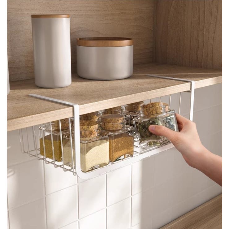 戸棚下収納ラック 吊り下げ棚 吊り下げラック | PlusNao | 詳細画像3 