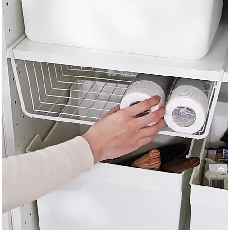 戸棚下収納ラック 吊り下げ棚 吊り下げラック | PlusNao | 詳細画像5 