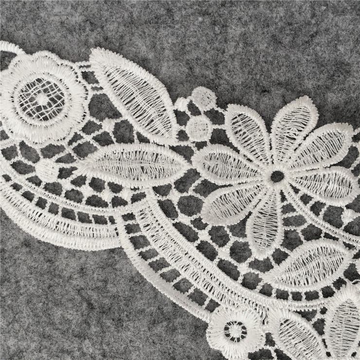 ネックラインモチーフ ネックラインレース レディース | PlusNao | 詳細画像5 