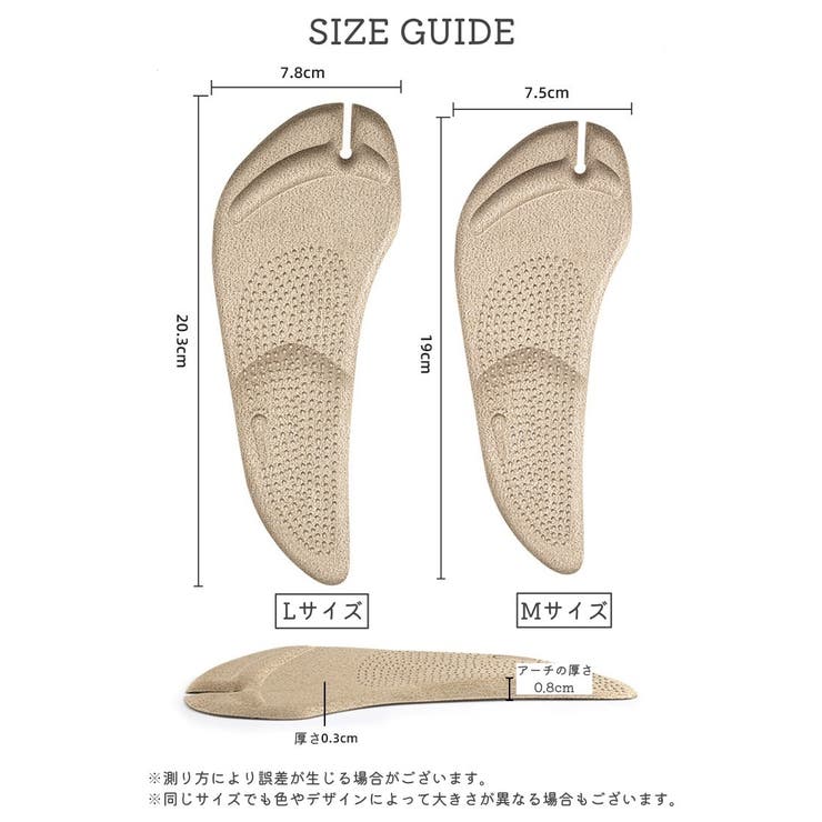 インソール 中敷き 両足用 | PlusNao | 詳細画像12 