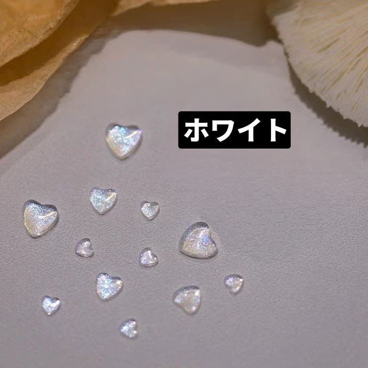 ネイルパーツ サイズランダム同色100個 ハート | PlusNao | 詳細画像5 