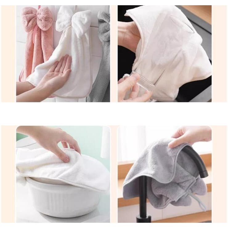 ループ付きタオル お手拭き 吊り下げ | PlusNao | 詳細画像5 