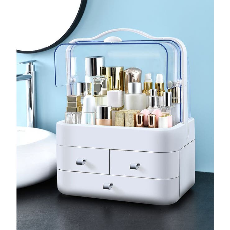 メイクボックス コスメボックス 化粧品収納ケース | PlusNao | 詳細画像2 