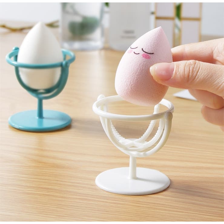 メイクスポンジスタンド ホルダー 3Dパフ | PlusNao | 詳細画像2 