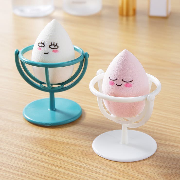 メイクスポンジスタンド ホルダー 3Dパフ | PlusNao | 詳細画像3 