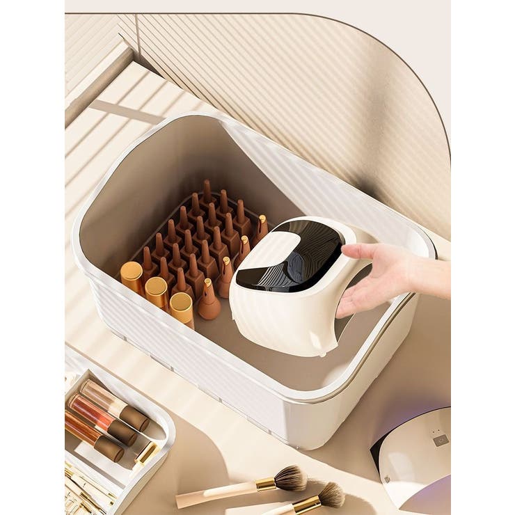 ネイル用品収納ケース 収納ボックス ネイルボックス | PlusNao | 詳細画像2 