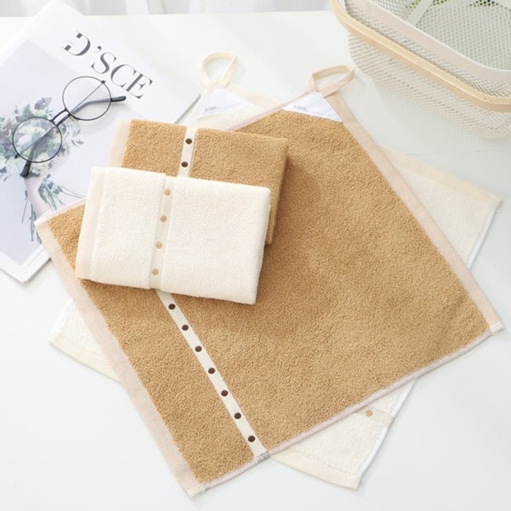 ループ付きタオル ハンドタオル お手拭き | PlusNao | 詳細画像3 