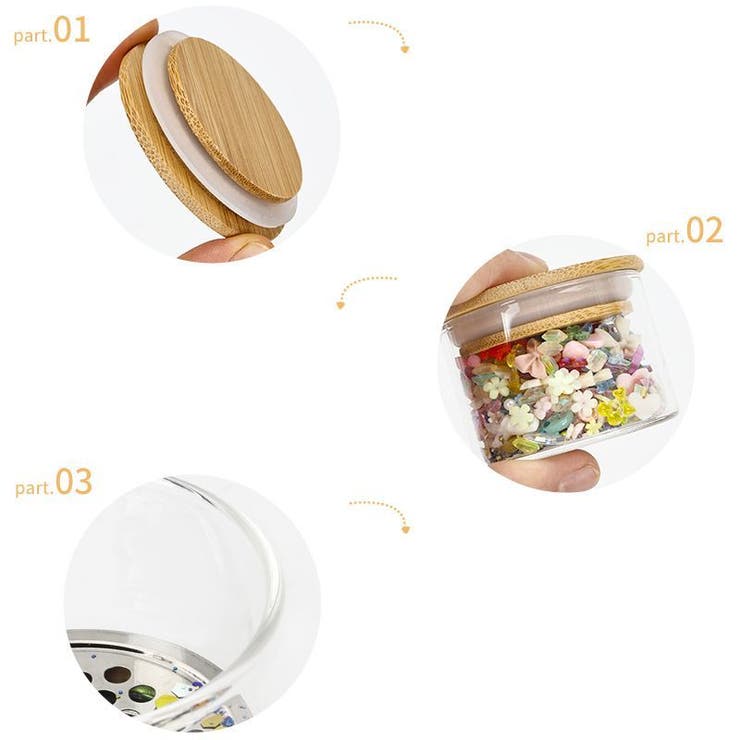 ダッペンディッシュ ガラス製 ネイルアート用品 | PlusNao | 詳細画像9 