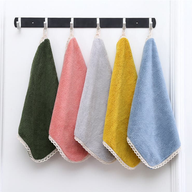 ハンドタオル ループ付きタオル 30x30cm | PlusNao | 詳細画像3 