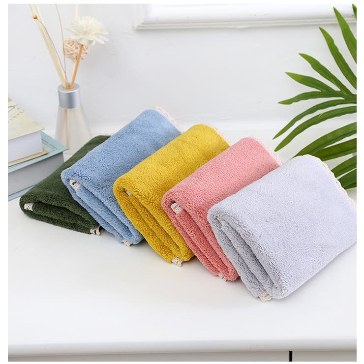 ハンドタオル ループ付きタオル 30x30cm | PlusNao | 詳細画像5 