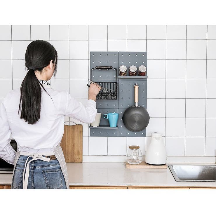 ウォールシェルフ 有孔ボード パンチングボード | PlusNao | 詳細画像6 