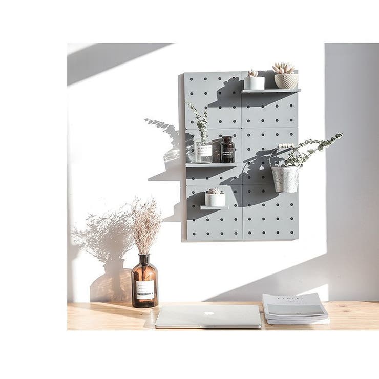 ウォールシェルフ 有孔ボード パンチングボード | PlusNao | 詳細画像7 