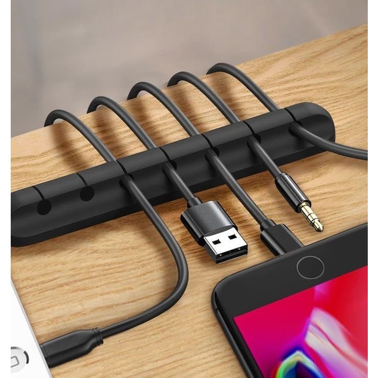 ケーブルホルダー ケーブルクリップ ケーブルオーガナイザー | PlusNao | 詳細画像3 