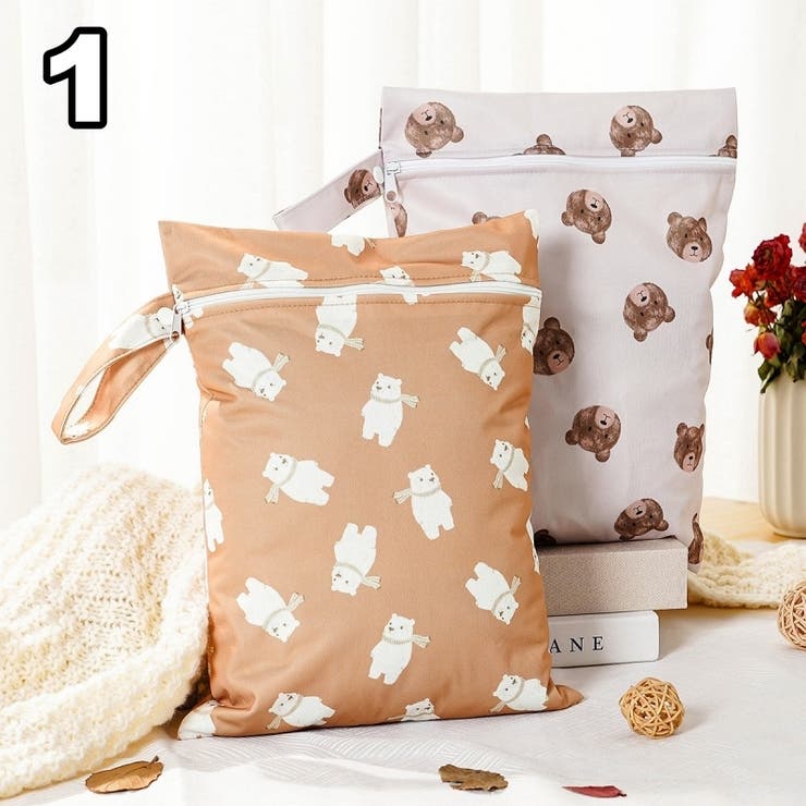 おむつポーチ 防水ポーチ 2枚セット | PlusNao | 詳細画像14 