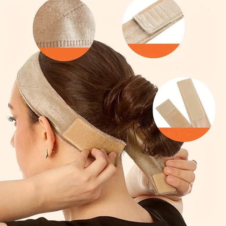 ヘアバンド 洗顔バンド メイクアップヘアバンド | PlusNao | 詳細画像2 