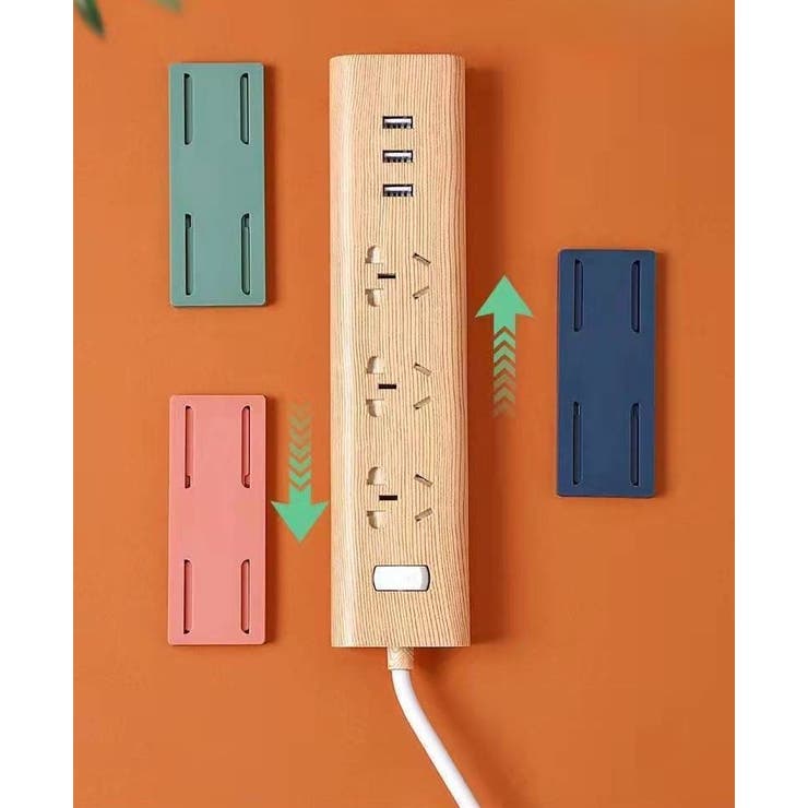 電源タップホルダー 同色10個セット スライド式 | PlusNao | 詳細画像8 