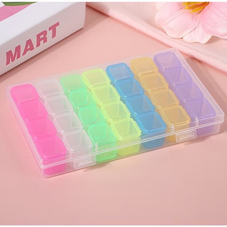 ネイルケース 28マス パーツケース | PlusNao | 詳細画像2 