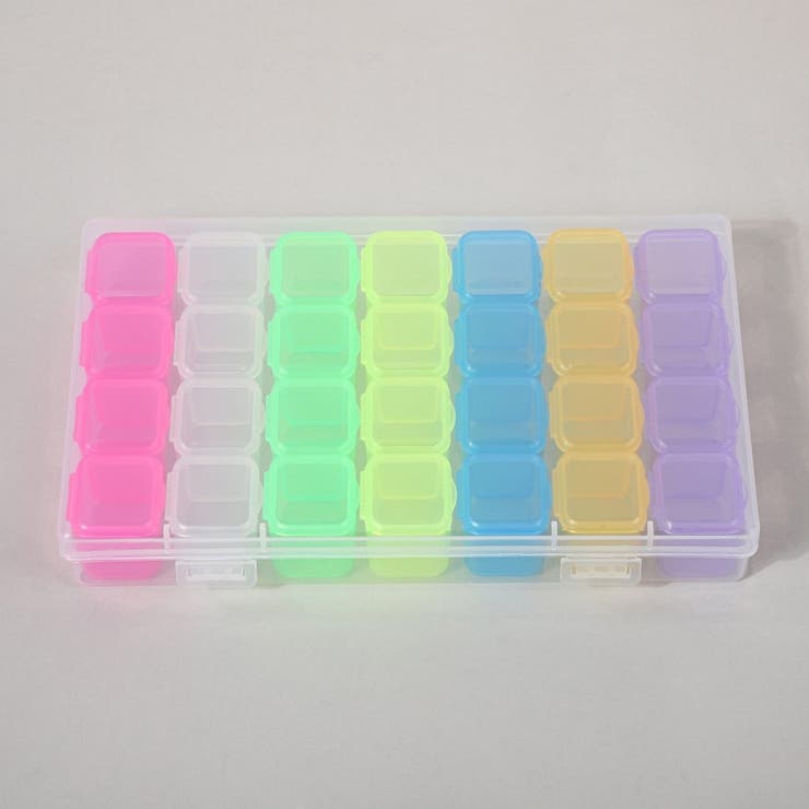 ネイルケース 28マス パーツケース | PlusNao | 詳細画像7 