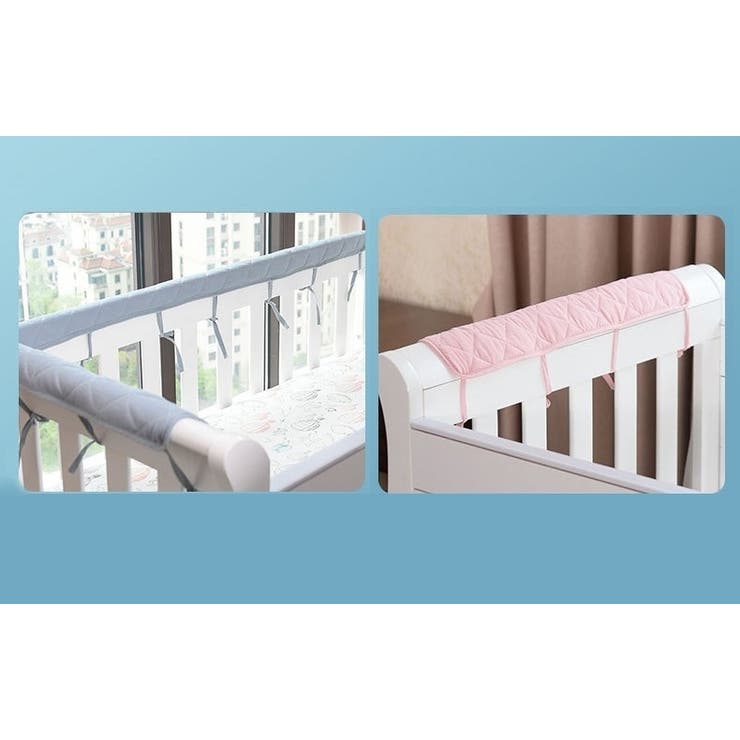 ベビーベッドガードカバー ベビー用品 赤ちゃん | PlusNao | 詳細画像3 