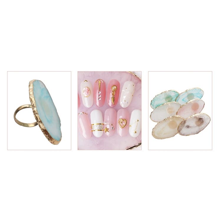 リングパレット マニキュア用 ネイルアートパレット | PlusNao | 詳細画像14 