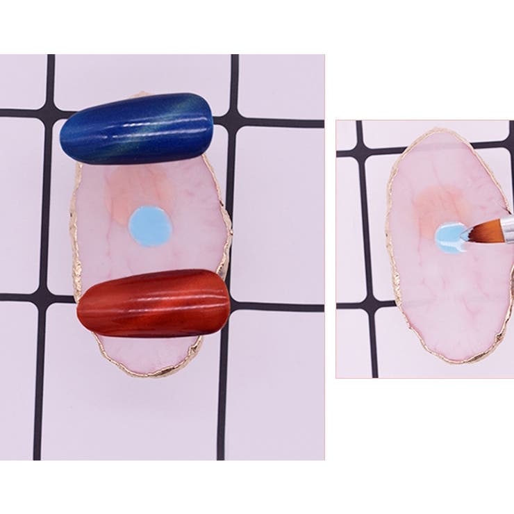 リングパレット マニキュア用 ネイルアートパレット | PlusNao | 詳細画像3 