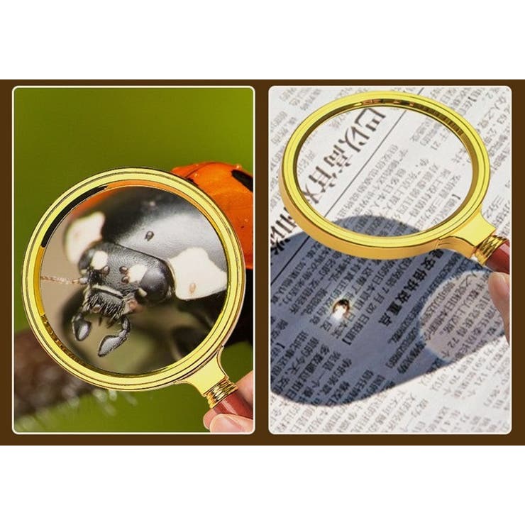 ルーペ 拡大鏡 虫眼鏡 | PlusNao | 詳細画像11 