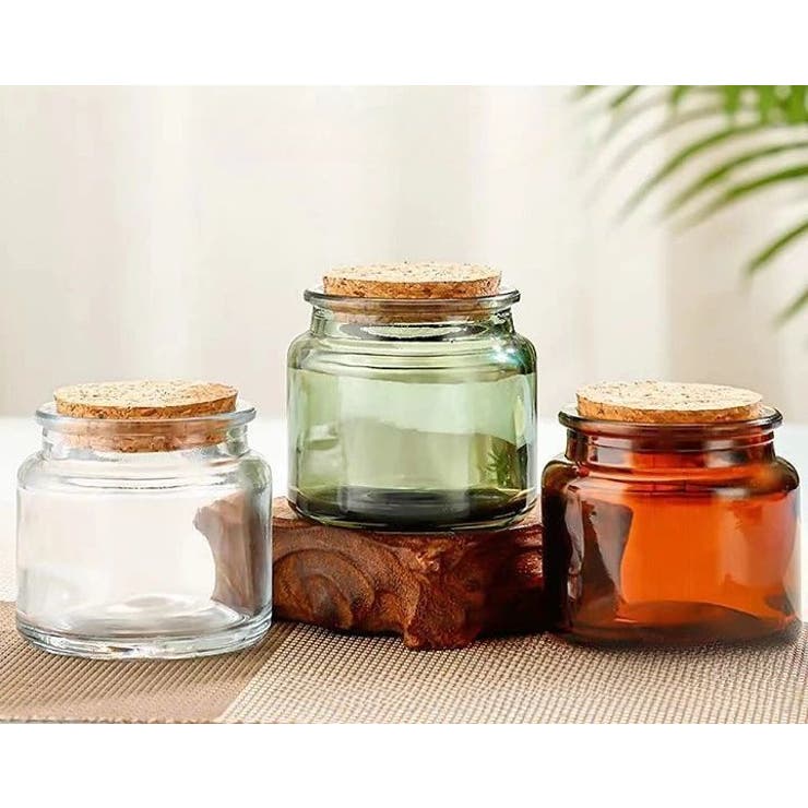 キャンドルホルダー ガラス製 蓋付き | PlusNao | 詳細画像5 