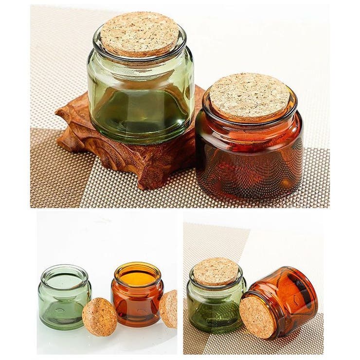 キャンドルホルダー ガラス製 蓋付き | PlusNao | 詳細画像6 