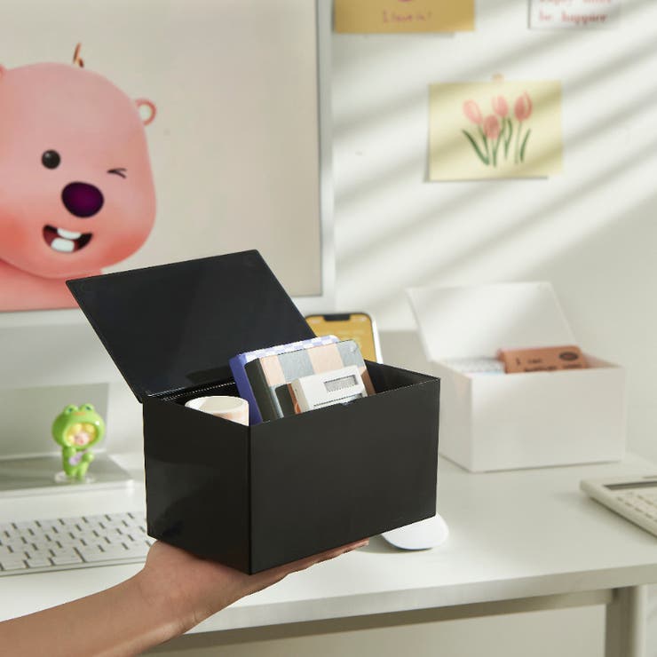 コットンケース 綿棒ケース メイク道具入れ | PlusNao | 詳細画像2 