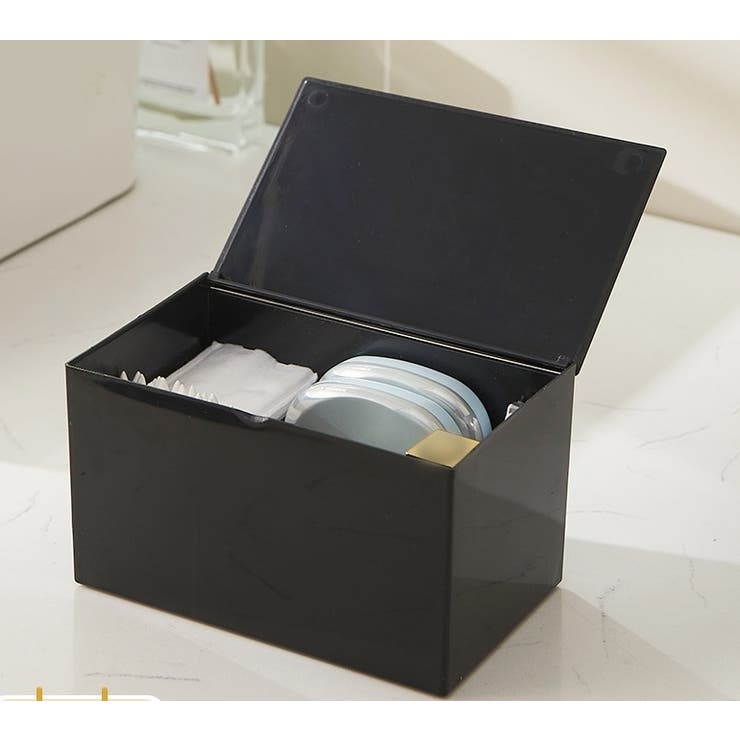 コットンケース 綿棒ケース メイク道具入れ | PlusNao | 詳細画像3 