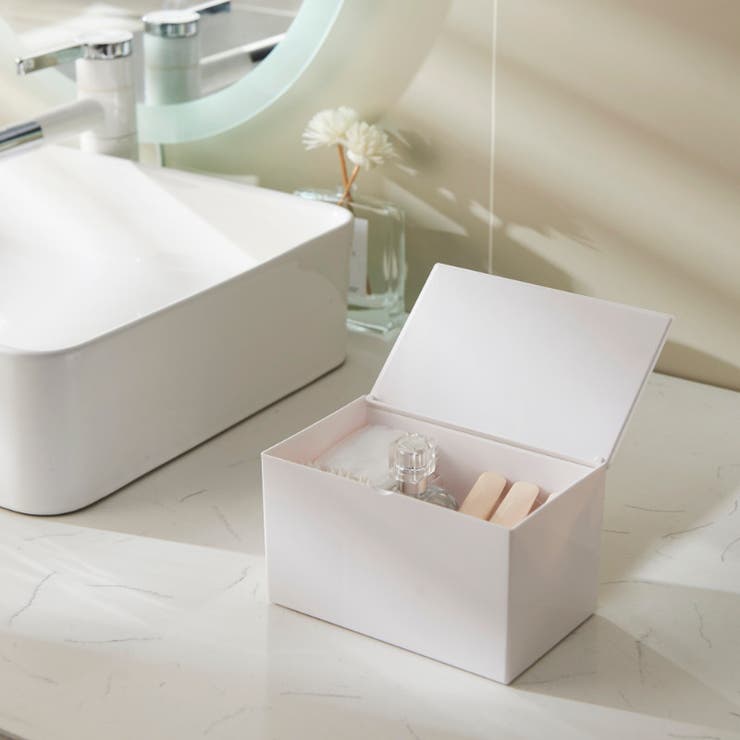 コットンケース 綿棒ケース メイク道具入れ | PlusNao | 詳細画像6 