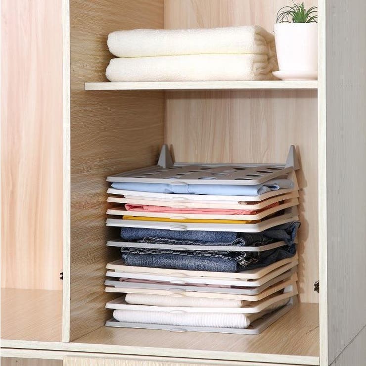 衣類収納ボード シャツ収納ボード 同色4個セット | PlusNao | 詳細画像4 