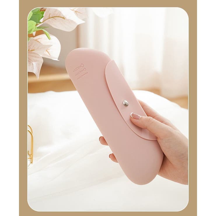 メイクブラシポーチ メイクブラシケース 化粧ポーチ | PlusNao | 詳細画像4 