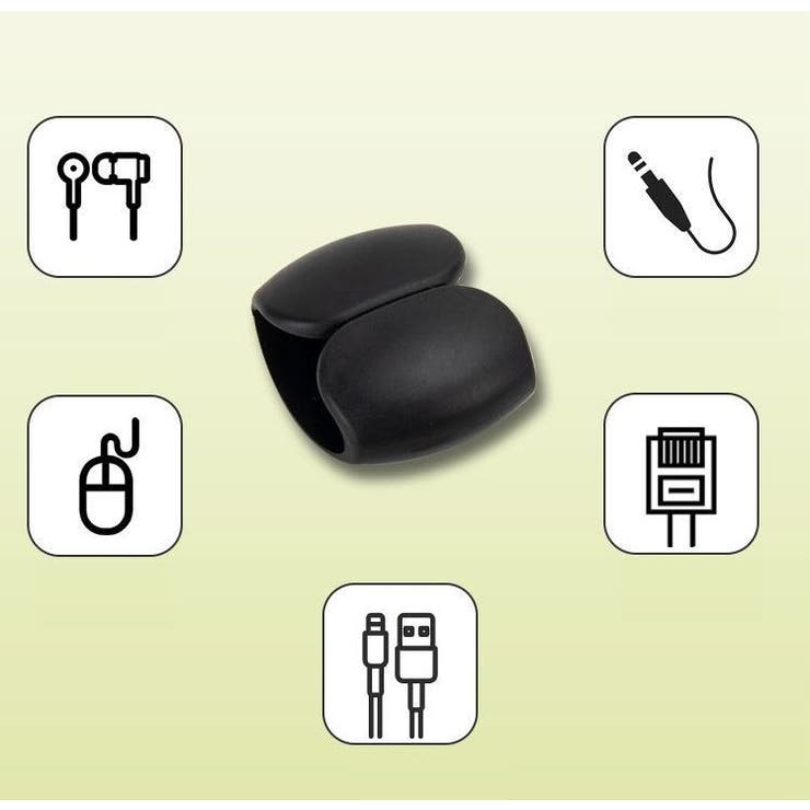 コードクリップ ケーブルホルダー 2個セット | PlusNao | 詳細画像7 