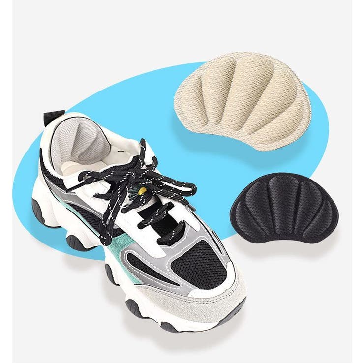 靴ズレ防止パッド 2ペアセット 2足分 | PlusNao | 詳細画像2 