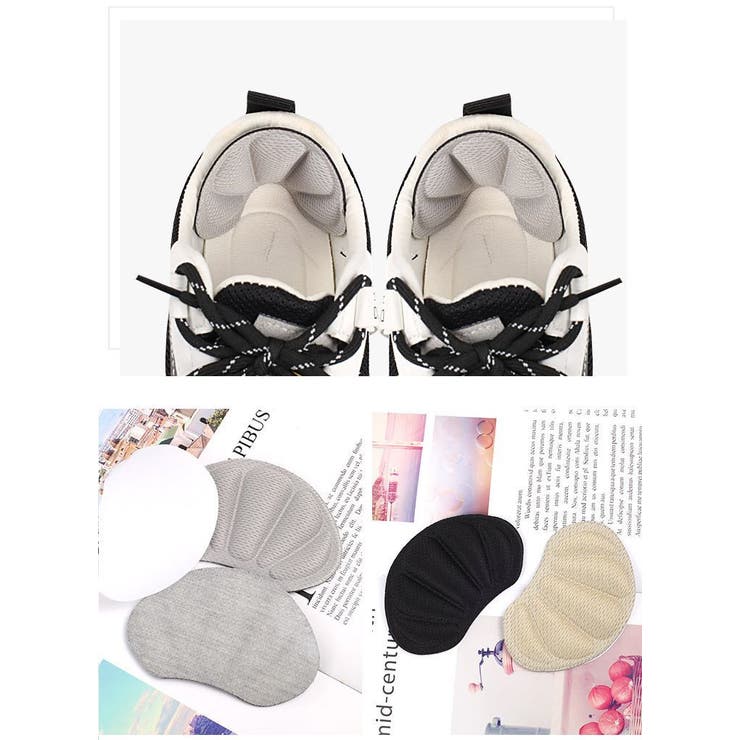 靴ズレ防止パッド 2ペアセット 2足分 | PlusNao | 詳細画像6 