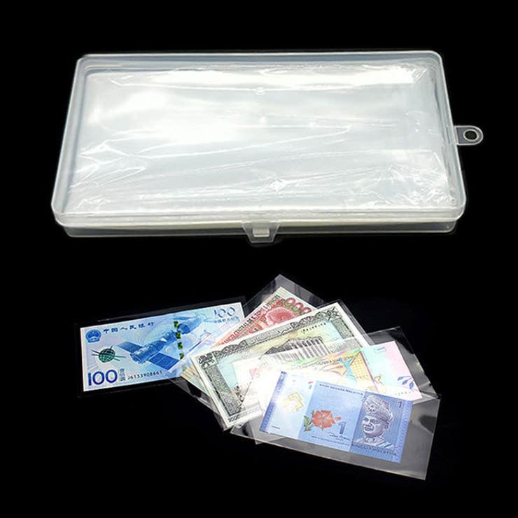 紙幣コレクションケース 100枚 収納ケース付き | PlusNao | 詳細画像2 