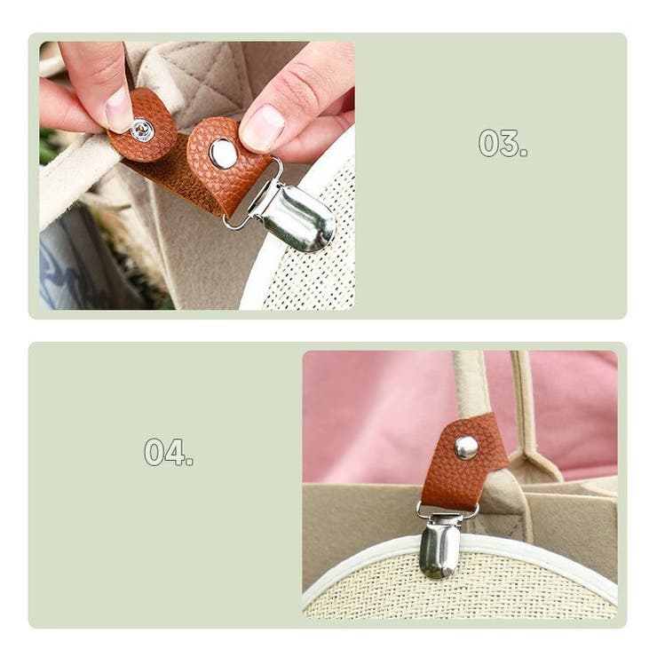 帽子クリップ ハットホルダー PUレザー | PlusNao | 詳細画像9 