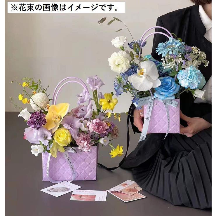 ギフトバッグ フラワーバッグ 持ち手付き | PlusNao | 詳細画像2 