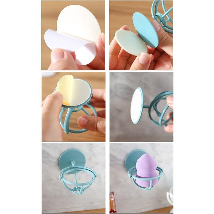 メイクスポンジホルダー メイクスポンジスタンド 3Dパフ | PlusNao | 詳細画像13 