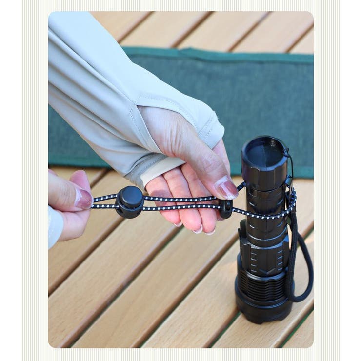 トレッキングポールホルダー トレッキングポールストラップ 2個セット | PlusNao | 詳細画像2 