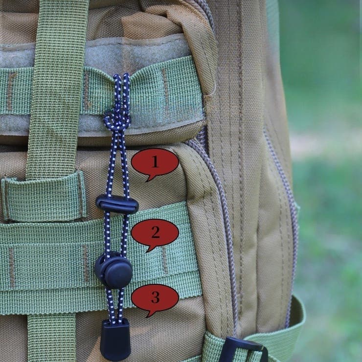 トレッキングポールホルダー トレッキングポールストラップ 2個セット | PlusNao | 詳細画像7 