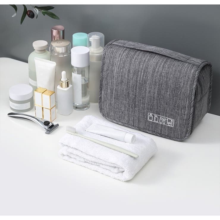 トラベルポーチ メイクポーチ 吊り下げ | PlusNao | 詳細画像3 