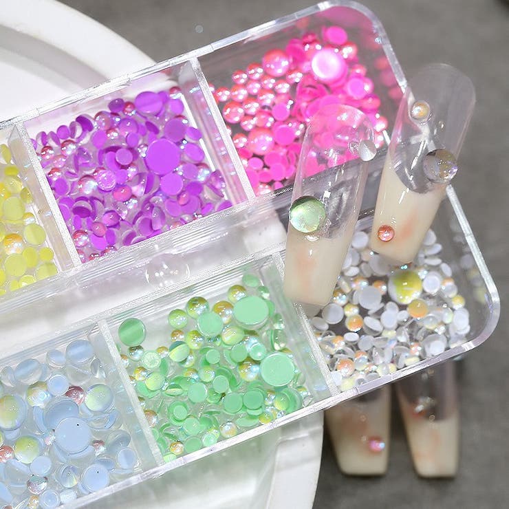 ネイルパーツセット ネイルアート 3Dビーズ | PlusNao | 詳細画像3 